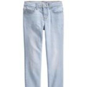 Girls Skinny Leg Blue Ice Wash Jeans